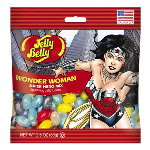 Драже жевательное Jelly Belly super hero wonder woman 60 г в Магнолия