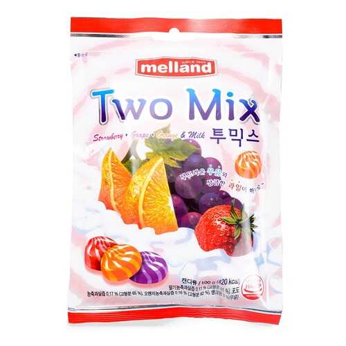 Карамель Melland Two mix фруктовая со сливками 100 г Южная Корея в Магнолия