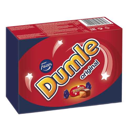 Конфеты Fazer Dumle original ирис в молочном шоколаде 150 г в Магнолия