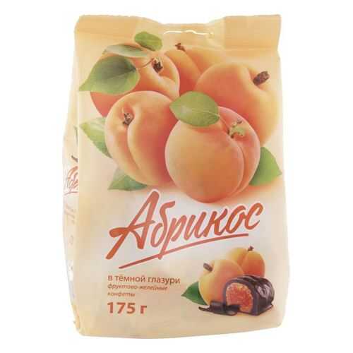 Конфеты фруктово-желейные Good Food абрикос в темной глазури 175 г в Магнолия