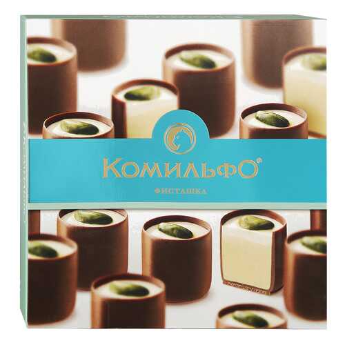 Конфеты Комильфо фисташка шоколадные с двухслойной начинкой 232 г в Магнолия
