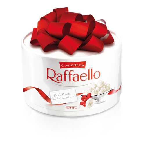 Конфеты Raffaello с цельным миндальным орехом в кокосовой обсыпке торт 100 г в Магнолия