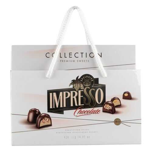 Набор конфет шоколадных Impresso premium белый 424 г в Магнолия