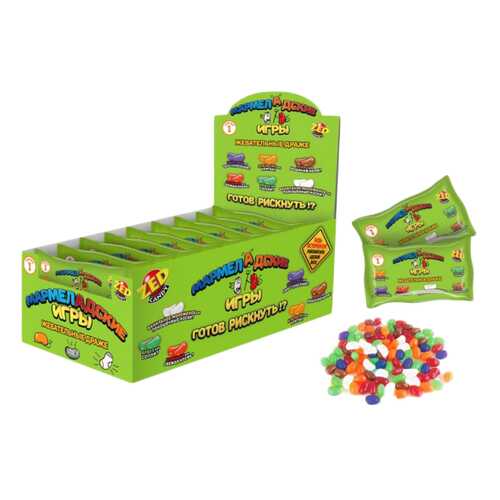 Настольная игра Мармеладские игры, в пакете, 1 серия, 50 гр. Zed Candy в Магнолия