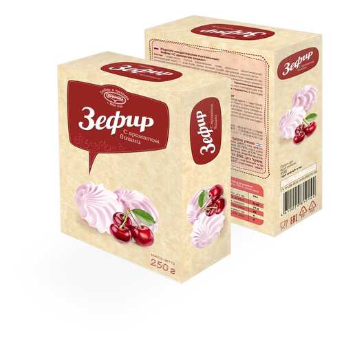 Зефир с ароматом вишни 250г в Магнолия