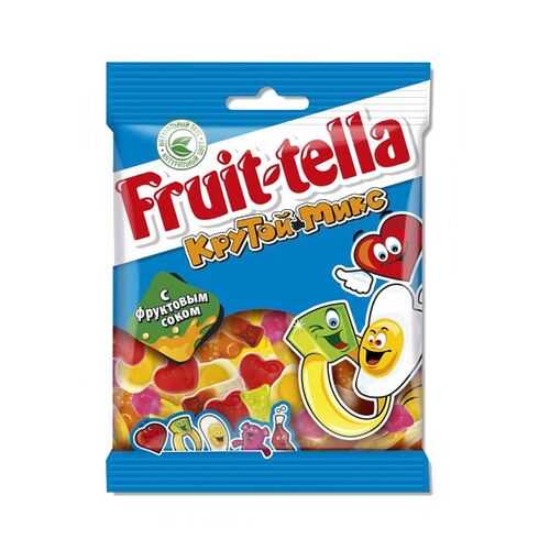 Жевательный мармелад Fruit-tella крутой микс с фруктовым соком 70 г в Магнолия