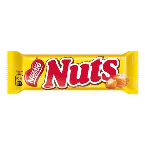 Конфета Nestle nuts с орехами 50 г 30 штук в Магнолия