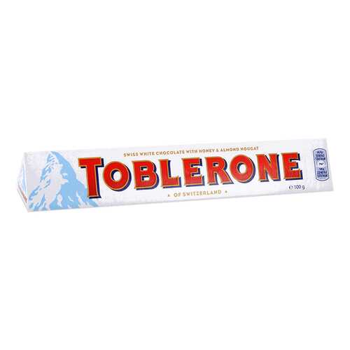 Шоколад белый Toblerone с медом и миндальной нугой 100 г в Магнолия