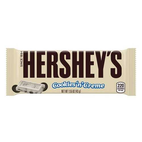 Шоколад Hershey`s cookies n creme bar 43 г в Магнолия