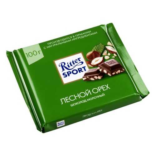 Шоколад молочный Ritter Sport лесной орех 100 г в Магнолия