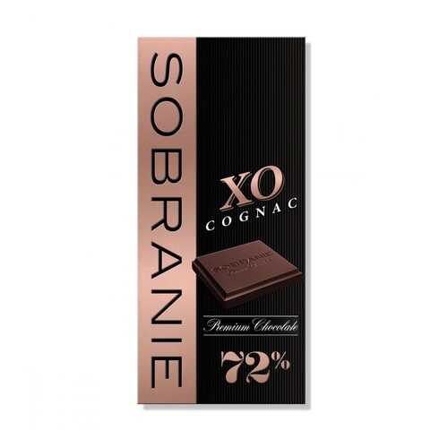 Шоколад Sobranie XO Cognac, горький, с коньяком , 90 гр в Магнолия