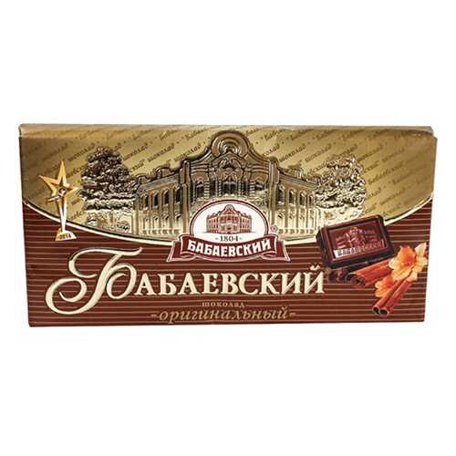 Шоколад темный Бабаевский оригинальный 42.9% 100 г в Магнолия