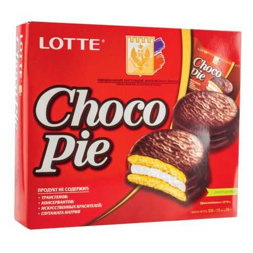 Пирожное choco pie Lotte 336 г в Магнолия