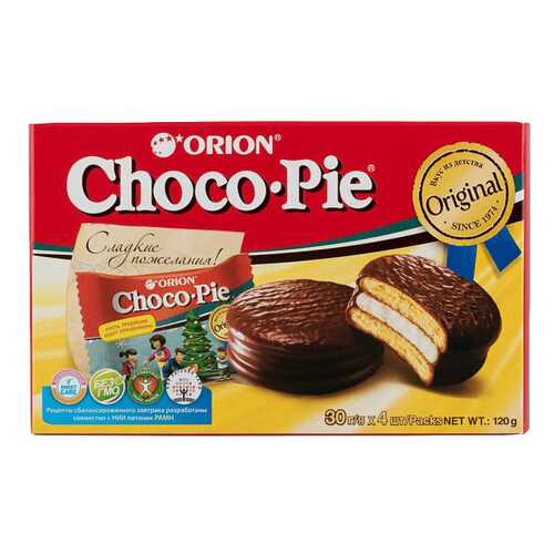 Пирожное Orion choco pie 120 г в Магнолия