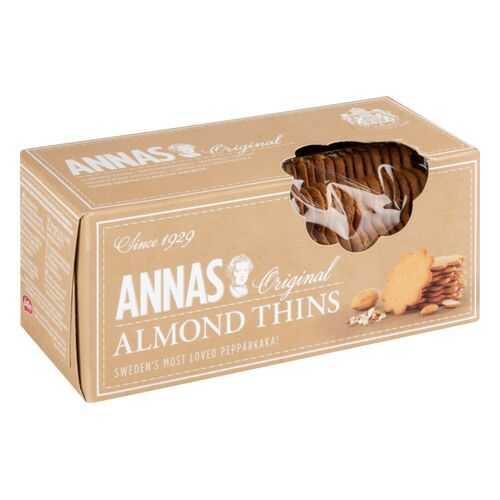 Печенье Annas original almond thins миндальное тонкое 150 г в Магнолия