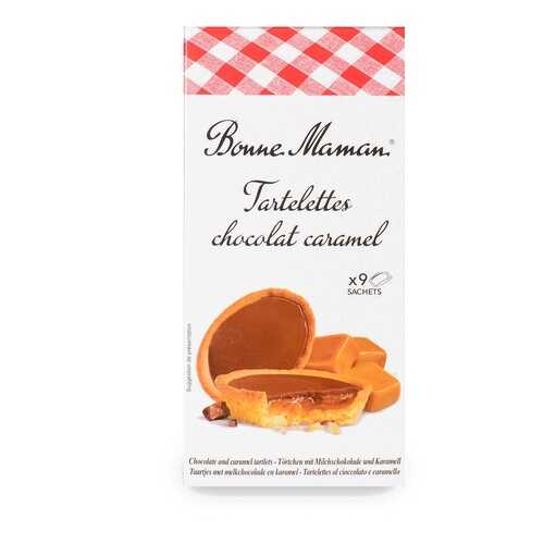 Печенье Bonne Maman Tartelettes с шоколадно-карамельной начинкой 135г в Магнолия
