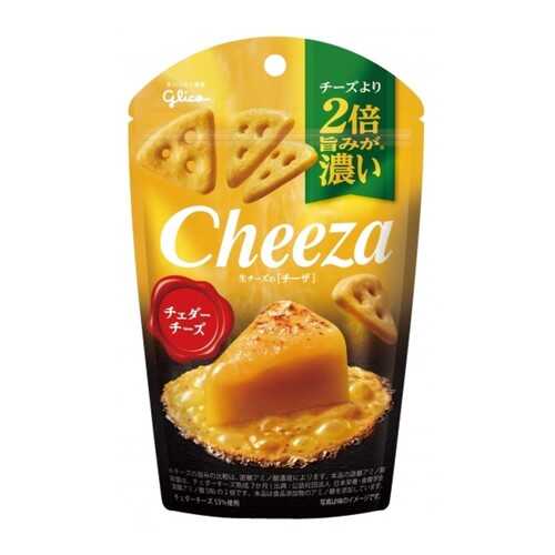Печенье-снек Glico Cheeza с сыром чедером 40 г в Магнолия