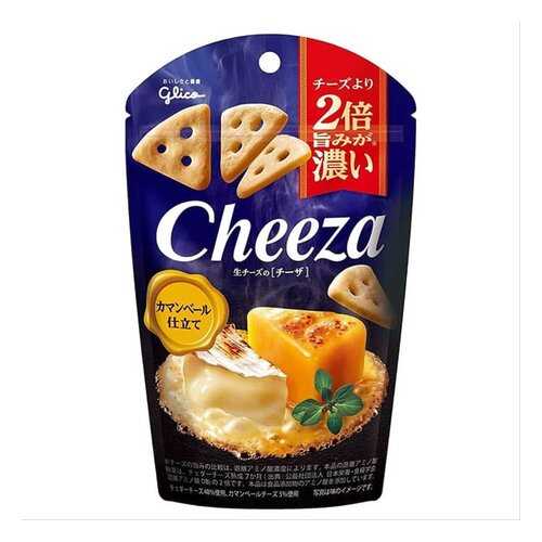 Печенье-снек Glico Cheeza с сыром камамбером 40 г в Магнолия