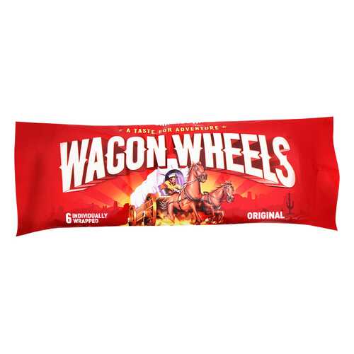 Печенье Wagon wheels Original с суфле 216г в Магнолия