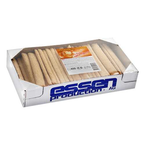 Трубочки Эссен хрустящие со вкусом крем-брюле 400 г в Магнолия