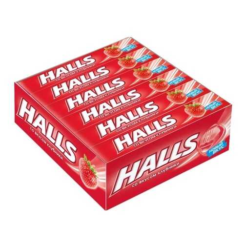 Карамель Halls клубника 12 шт в Магнолия