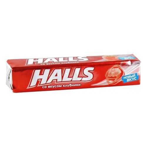 Карамель леденцовая Halls со вкусом клубники 25 г в Магнолия