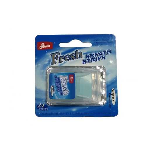 Полоски освежающие дыхание Fresh мята 24 пастилки в Магнолия