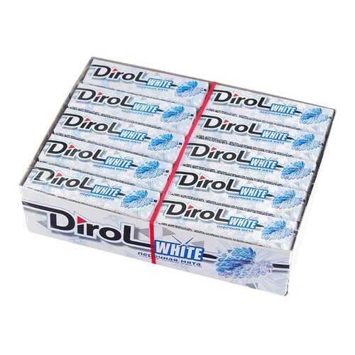 Жевательная резинка Dirol» White мята 30 шт в Магнолия