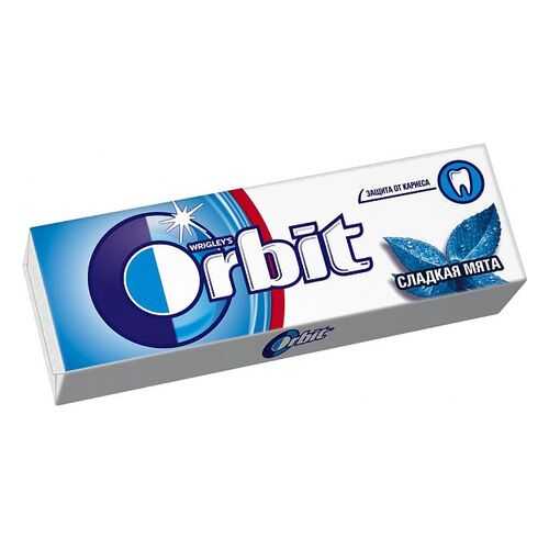 Жевательная резинка Orbit сладкая мята 13.6 г в Магнолия