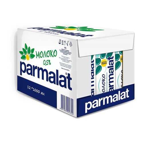 Молоко Parmalat ультрапастеризованное 0,5% 1л 12 шт в Магнолия