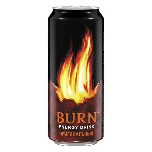 Напиток энергетический Burn original жестяная банка 0.5 л в Магнолия