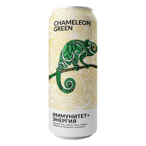 Напиток Green Chameleon энергетический без сахара лимон, тархун 500 мл в Магнолия
