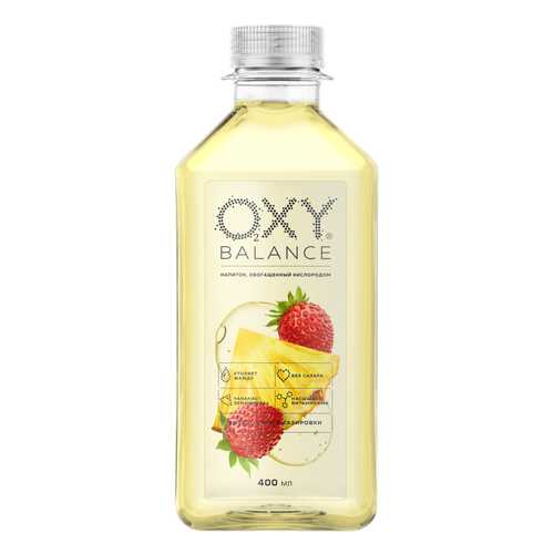 Oбогащенная вода Oxy Balance ананас-земляника 400 мл в Магнолия