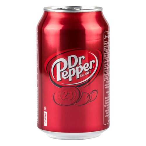 Напиток безалкогольный Dr.Pepper сильногазированный жестяная банка 0.33 л в Магнолия