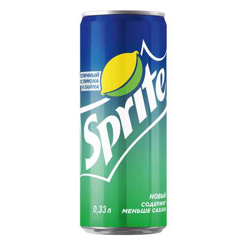Напиток газированный Sprite жестяная банка 0.33 л в Магнолия