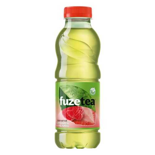 Зеленый чай Fuzetea клубника и малина 0.5 л в Магнолия