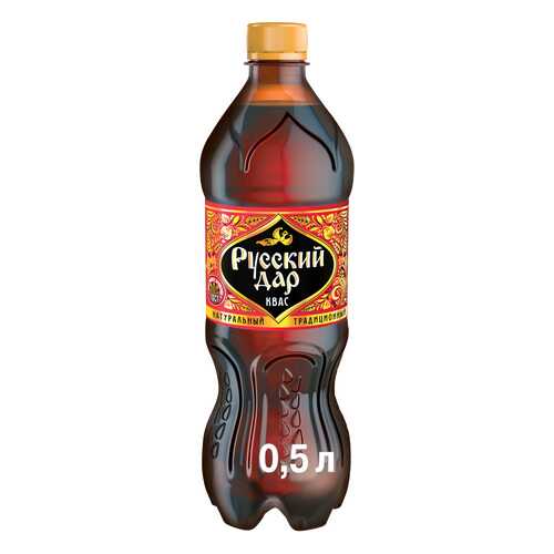 Квас Русский Дар традиционный 0.5 л в Магнолия