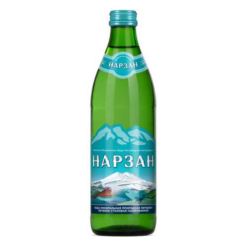 Минеральная вода Нарзан 0,45 л стекло 100029 (20 шт.) в Магнолия