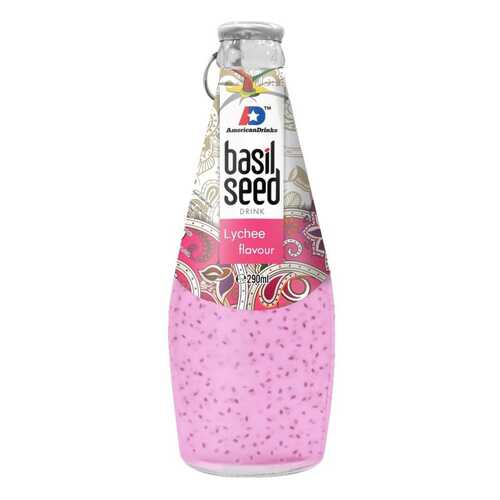 Напиток Basil Seed с ароматом личи стекло 0.29 л в Магнолия