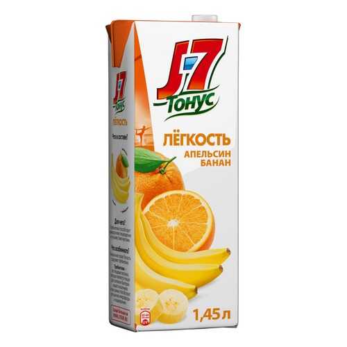 Нектар апельсин-банан J7 тонус легкость с пребиотиком 1.45 л в Магнолия