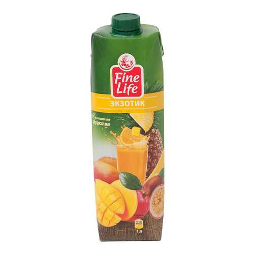 Нектар Fine Life экзотик с мякотью фруктов 1 л в Магнолия