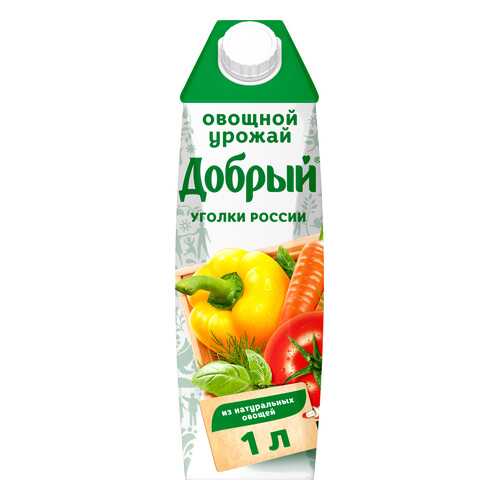 Нектар мультиовощной Добрый овощной урожай 1 л в Магнолия